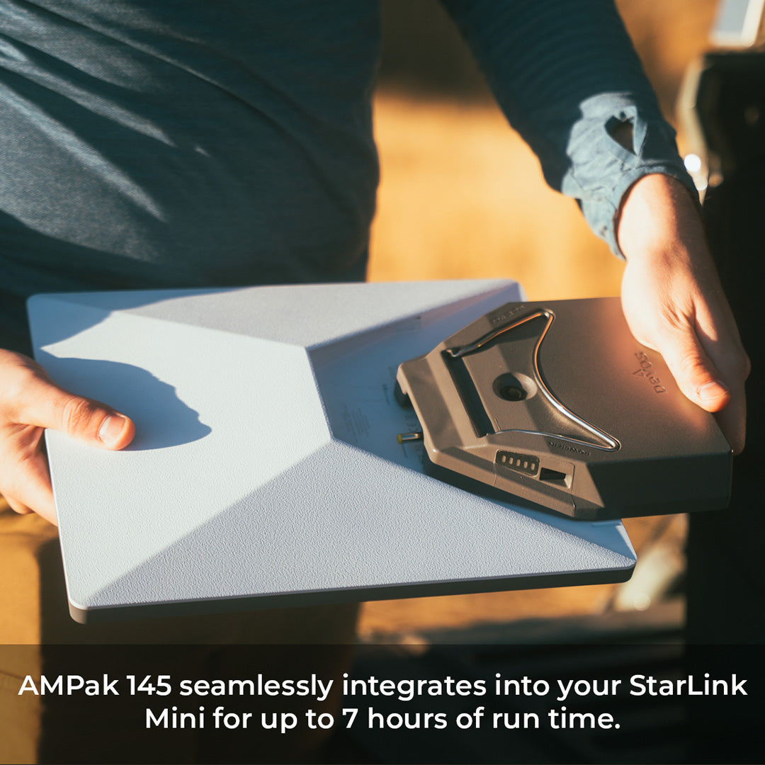 AMPak 145 Portable Battery for Starlink Mini