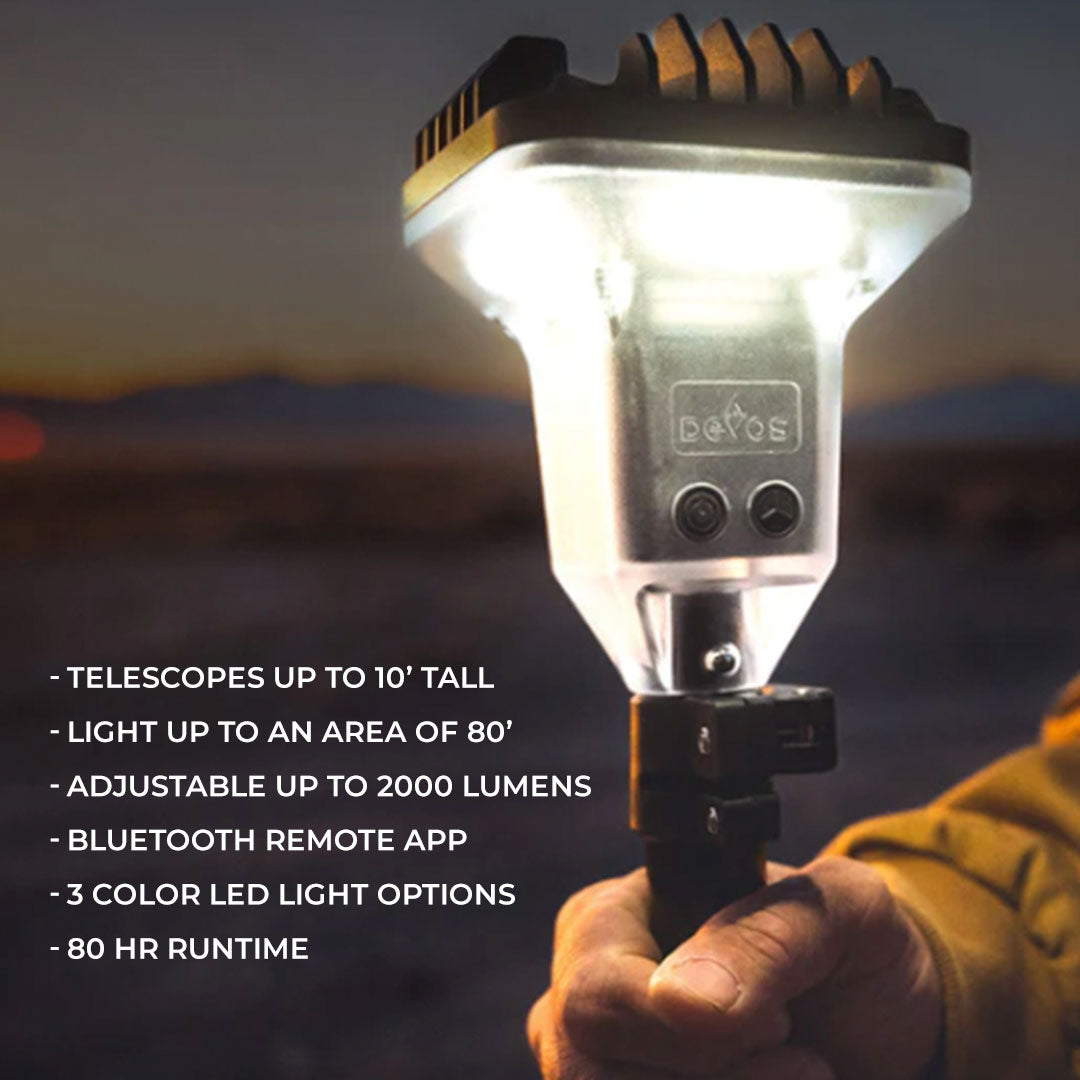 Devos Light Solar Panel LightRanger 2000 – Devos Outdoor