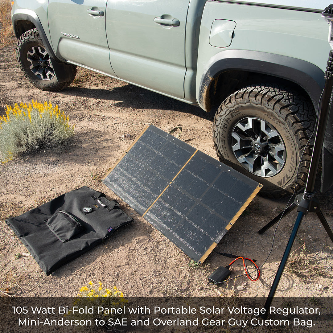 105 Watt Bi-Folding Solar Panel
