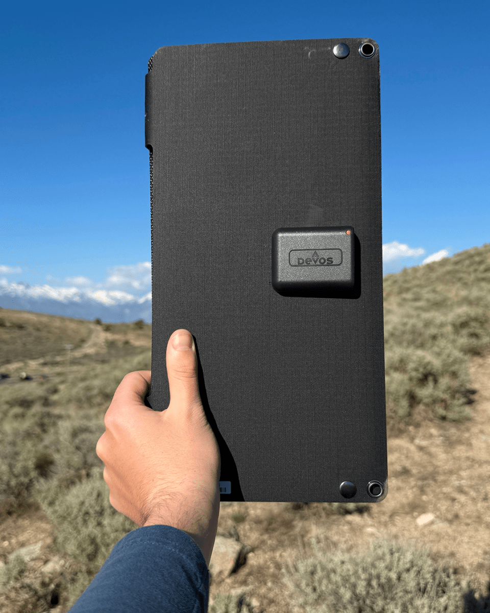 40 Watt Folding Solar Panel (4 - panel) - Devos Outdoor