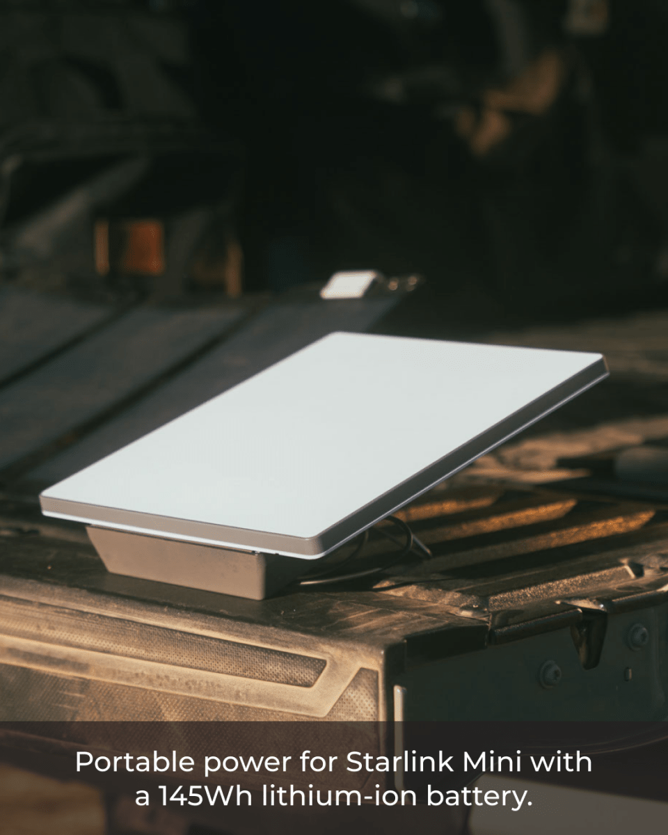 Starlink Mini Battery Pack — AMPak 145 Portable Power Base - Devos Outdoor