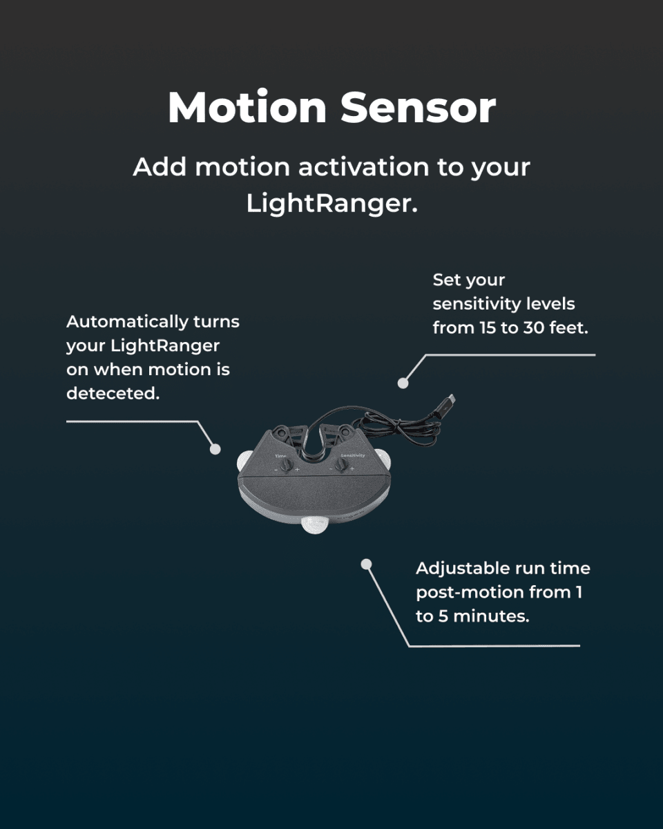 LightRanger 2000 Motion-Activated Kit – Devos Outdoor