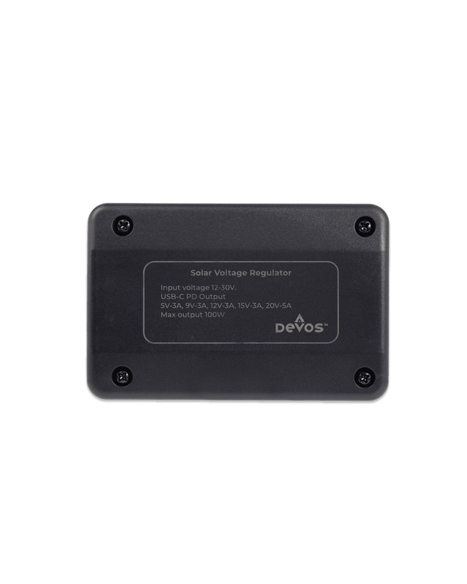 Portable Solar Voltage Regulator - Devos Outdoor