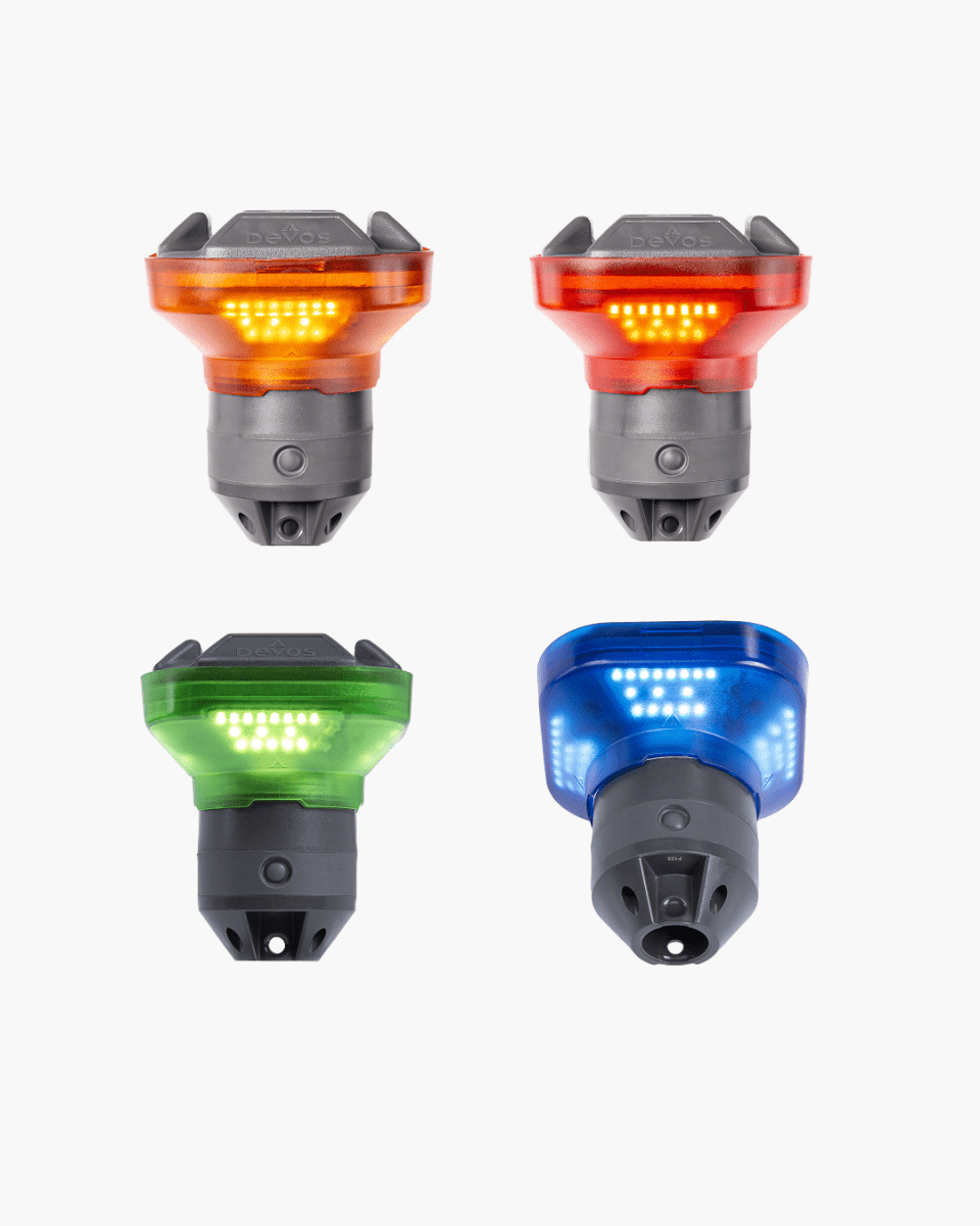 LightRanger 1200 Colored Filter Kit - Red, Amber, Green, Blue - Devos Outdoor