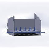 HighO2 Flat-pack Fire Pit & Grill
