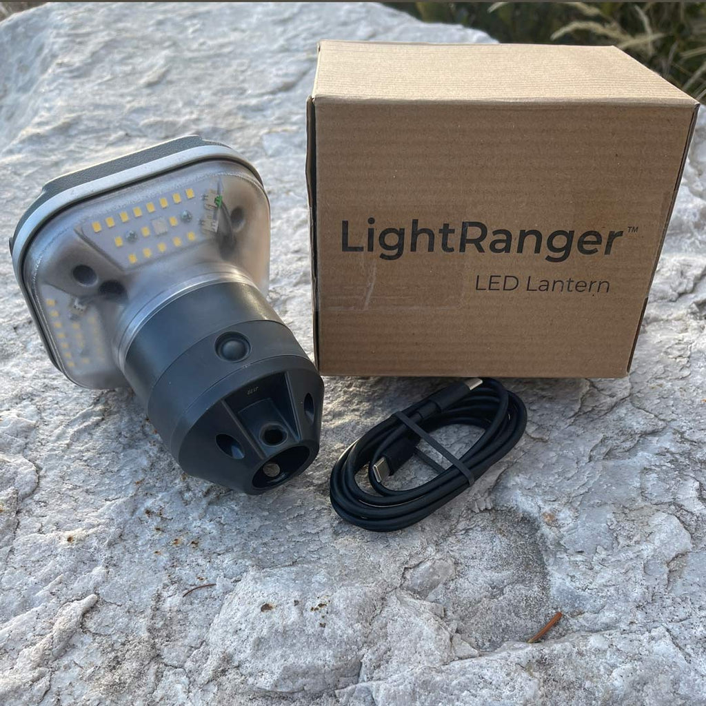 Devos Outdoor | LightRanger 800 Lumen Rechargeable Telescoping LED Lantern  | 30 Hour Run Time | Illuminates a 40 Foot Diameter Area